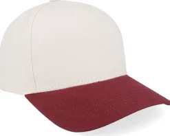 Blanks-Equip Blank Canvas Beige/Burgundy A-frame Adj - Red, Beige