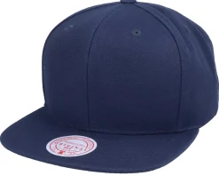 Blanks-Mitchell & Ness Blank Navy Snapback -