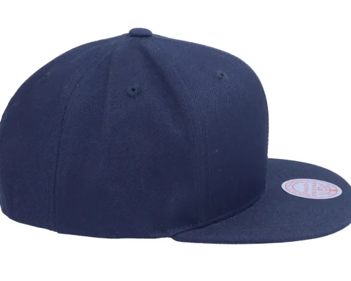 Blanks-Mitchell & Ness Blank Navy Snapback -