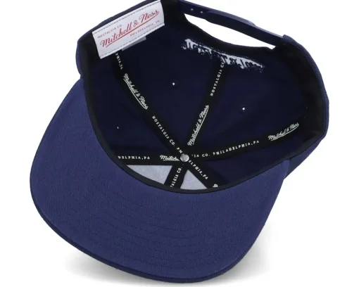 Blanks-Mitchell & Ness Blank Navy Snapback -