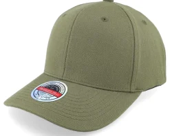 Blanks-Mitchell & Ness Blank Olive Adjustable -