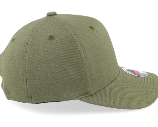Blanks-Mitchell & Ness Blank Olive Adjustable -
