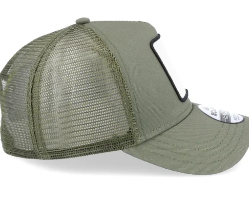 Fashion Equip Blank Patch Olive Trucker -