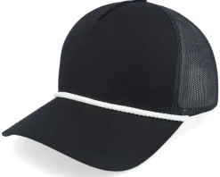 Blanks-Equip Blank Rope /White A-frame Trucker - Black