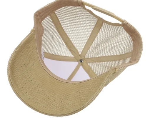 Outlet Equip Blank Rope Cord Off White/Khaki A-frame Trucker - White, Beige