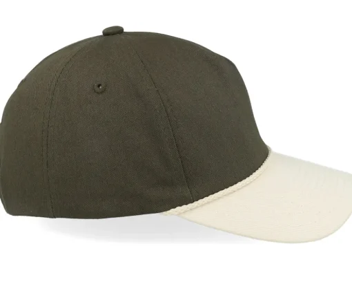 Fashion Equip Blank Rope Olive/Stone A-Frame Golfer - Grey, Green