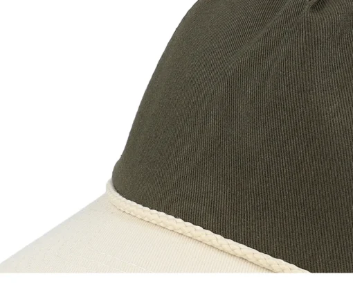 Fashion Equip Blank Rope Olive/Stone A-Frame Golfer - Grey, Green