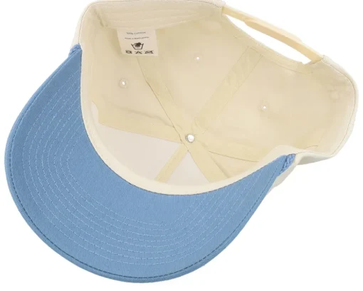 Dad Cap | Blanks-Equip Blank Rope Stone/Light Blue A-Frame Golfer - Blue, Grey