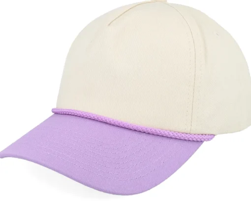 Dad Cap | Blanks-Equip Blank Rope Stone/Light Blue A-Frame Golfer - Blue, Grey
