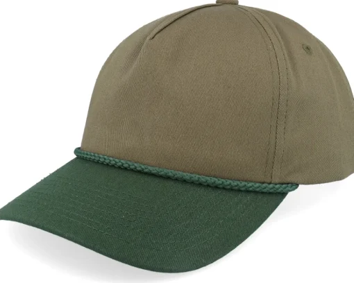 Dad Cap | Blanks-Equip Blank Rope Stone/Light Blue A-Frame Golfer - Blue, Grey
