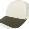 Trucker | Blanks-Equip Blank Stone/Olive A-frame Trucker - Green, Beige
