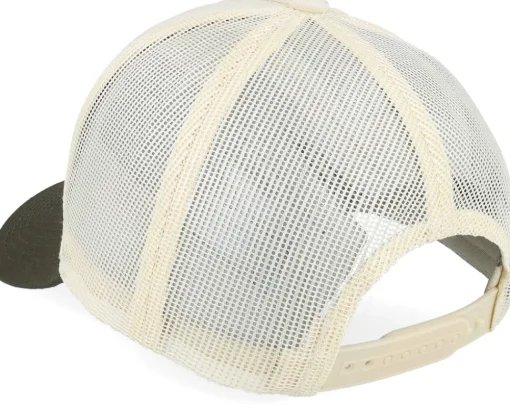 Trucker | Blanks-Equip Blank Stone/Olive A-frame Trucker - Green, Beige