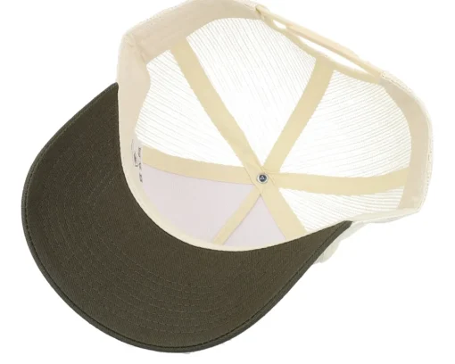Trucker | Blanks-Equip Blank Stone/Olive A-frame Trucker - Green, Beige