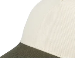 Trucker | Blanks-Equip Blank Stone/Olive A-frame Trucker - Green, Beige