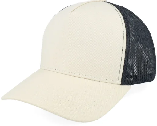 Trucker | Blanks-Equip Blank Stone/Olive/Navy A-frame Trucker - Grey, Blue, Green