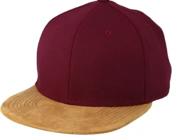 Blanks-Equip Blank Suede Navy Snapback - Blue