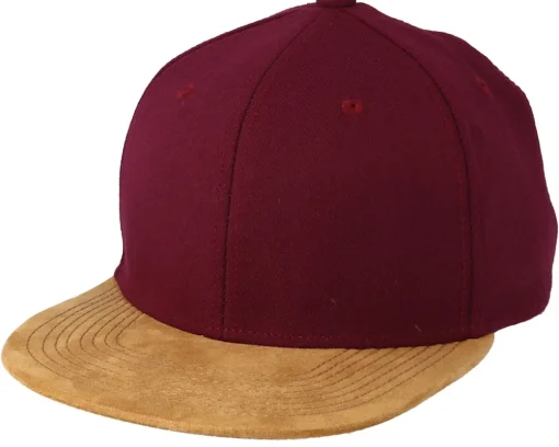 Blanks-Equip Blank Suede Navy Snapback - Blue