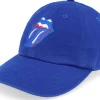 Dad Cap-The Rolling Stones Blue Tounge Blue Dad Cap -