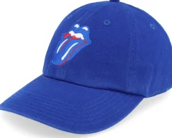 Dad Cap-The Rolling Stones Blue Tounge Blue Dad Cap -