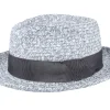 Hot Seeberger Blume Charcoal Multi Straw Hat -