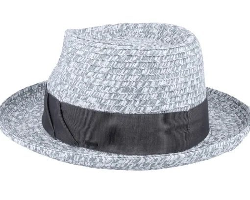 Hot Seeberger Blume Charcoal Multi Straw Hat -