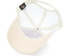 Trucker-Bearded Man Bm Logo Wh Woven Cord Caramel/Ivory A-frame Trucker - Beige