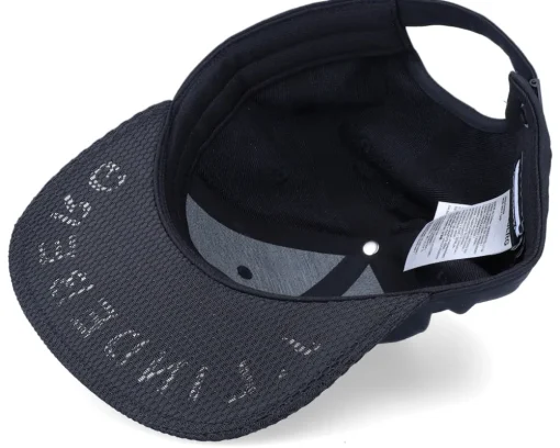 Snapback-J.Lindeberg Bob Golf Cap Black Strapback -