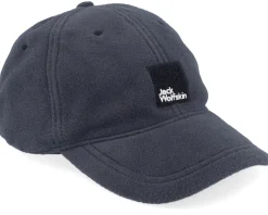 Dad Cap-Jack Wolfskin Bockenheim Cap Granite Black Dad Cap -