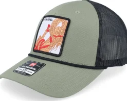 Trucker-Ho-Ho-Hats Bockjävel 112fpr Split Loden/Black/Black Rope Trucker - Green