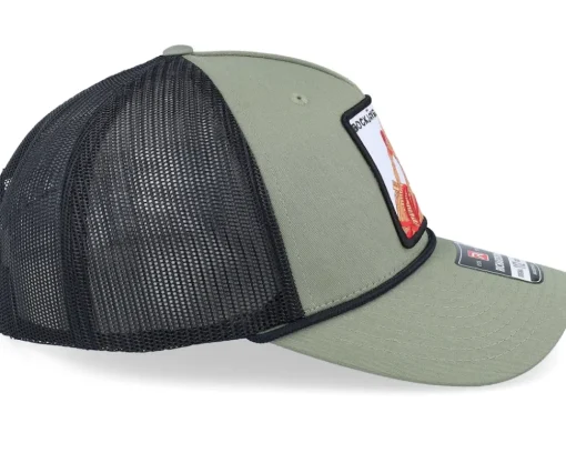 Trucker-Ho-Ho-Hats Bockjävel 112fpr Split Loden/Black/Black Rope Trucker - Green