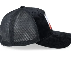 Trucker-Ho-Ho-Hats Bockjävel Velvet / A-frame Trucker - Black