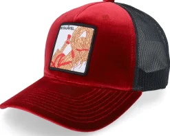 Trucker-Ho-Ho-Hats Bockjävel Velvet / A-frame Trucker - Black