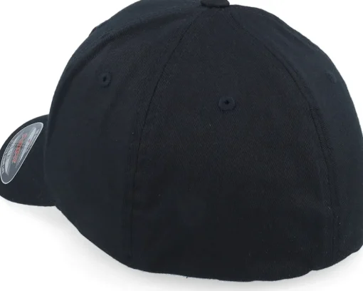 Clearance Ho-Ho-Hats Bockjävel Wooly Combed Black Flexfit -