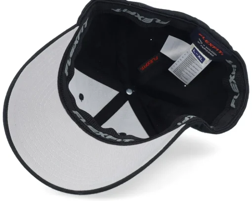 Clearance Ho-Ho-Hats Bockjävel Wooly Combed Black Flexfit -