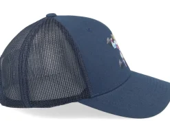 Trucker-Iconic Bodybuilder Unicorn Navy Trucker -