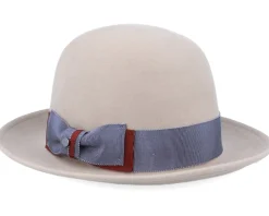 Online Stetson Bogart Open Crown Woolfelt Beige Bowler -