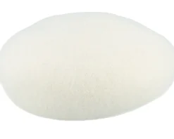 Berets-Seeberger Boiled Wool Beret - White