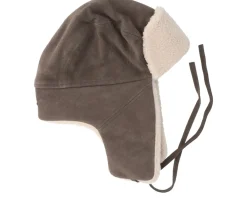 Clearance Stetson Bomber Cap Calf Split Trapper - Brown