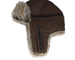 Trapper-Stetson Bomber Cowhide /Black Trapper - Brown