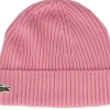 Sale Lacoste Bonnet Reseda Cuff - Pink