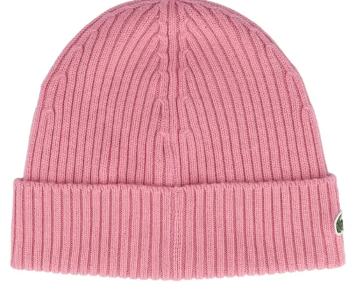 Sale Lacoste Bonnet Reseda Cuff - Pink
