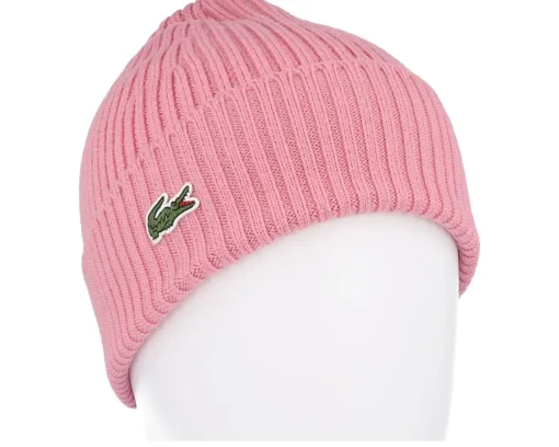 Sale Lacoste Bonnet Reseda Cuff - Pink
