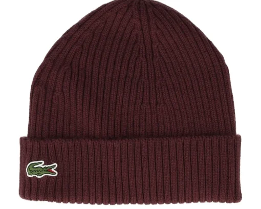 Sale Lacoste Bonnet Reseda Cuff - Pink
