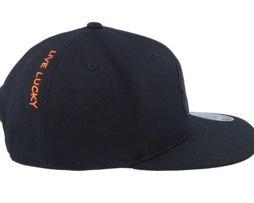 Snapback-Black Clover Booker 2 Black W Black/Paradise Clover Outline Snapback -