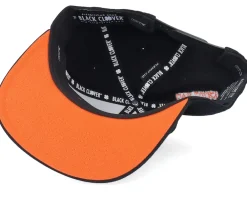 Snapback-Black Clover Booker 2 Black W Black/Paradise Clover Outline Snapback -