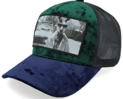 Velvet Caps-Calza Pennello Boss Kangaroo Velvet /Navy Black A-frame - Green