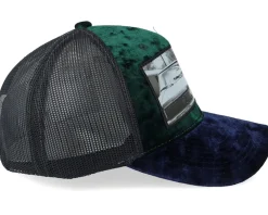 Velvet Caps-Calza Pennello Boss Kangaroo Velvet /Navy Black A-frame - Green