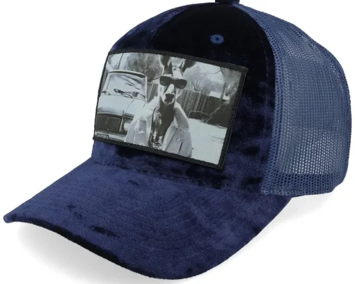 Velvet Caps-Calza Pennello Boss Kangaroo Velvet /Navy Black A-frame - Green