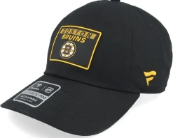 Dad Cap-Fanatics Boston Bruins Authentic Pro Rink Prime Dad Cap - Black