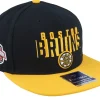 Clearance Fanatics Boston Bruins Black/Yellow Gold Snapback - Black, Yellow